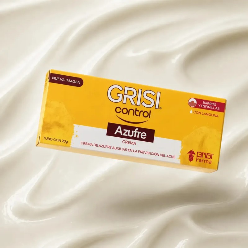 Crema De Azufre Lanolina-grisi Tubo Con 20g Grisi Acneica Día/noche