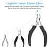 URAQT Toenail Clippers, Professional Nail Clippers for Thick Toenails and