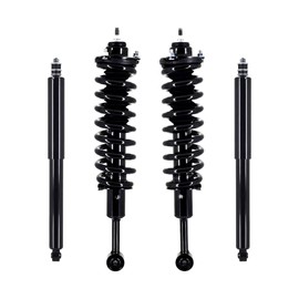 PM Auto Front-Rear Set 4 Quick Complete Strut - Shocks 2005-2007 For Toyota Tacoma