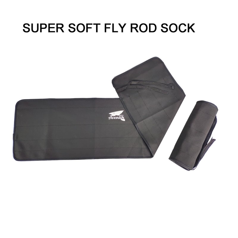 Aventik Neoprene Fly Rod Sock Fishing Rod Sleeve Cover Pole