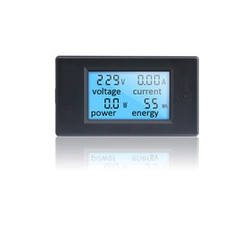 KETOTEK Electricity Meter Voltage Tester Digital Voltmeter Ammeter Power Meter LCD AC 80-260V 20A Ampere Volt Voltage Current Power Energy Meter Meter
