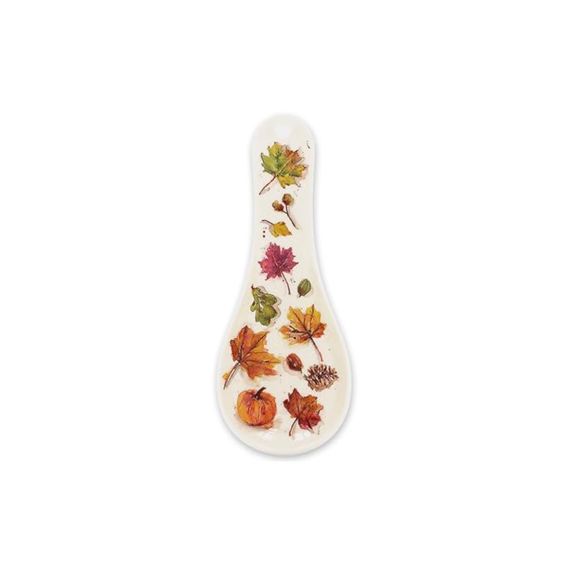 Autumn Leaves Design - Melamine Spoon Rest