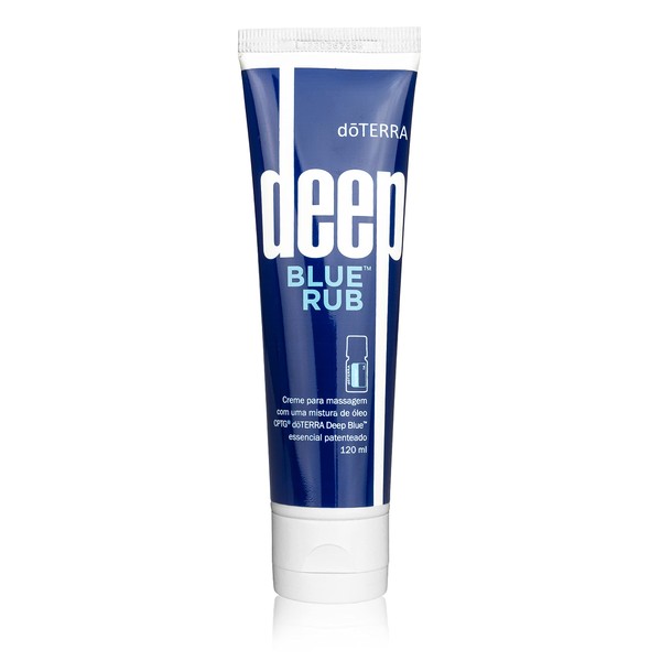 doTERRA SkinCare Deep Blue Rub with Essential Oils Topical Massage soothing cooling 120ml - 4 oz, 1 Fl Oz (Pack of 1)