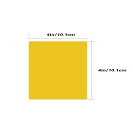 AIEX 6PCS 4x4 Inch Dry Erase Sticky Notes, Colored Reusable Whiteboard Stickers Environmentally Friendly and Removable for Labels, Lists, Reminders and Decals