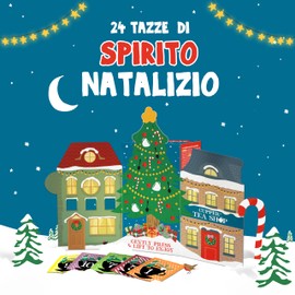 CUPPER Calendario dell'Avvento Biologico, Cofanetto Assortito di 12 Tè e Infusi Biologici e 100% Naturali, Assortimento di Tisane e Tè con Filtri 100% Biodegradabili, Confezione da 24 Bustine