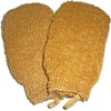Manoplas Exfoliantes de Fibra Vegetal Natural (Pack de 2) para