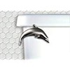 Dolphin Toilet Flush Handle - Front Mount - Satin Pewter