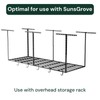 SunsGrove SunsGrove Heavy-Duty 4-Pack Overhead Garage Ceiling Storage Hooks, Add-On