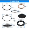 YMT Sector Shaft Seals Repair Kit Replace for Sheppard M100