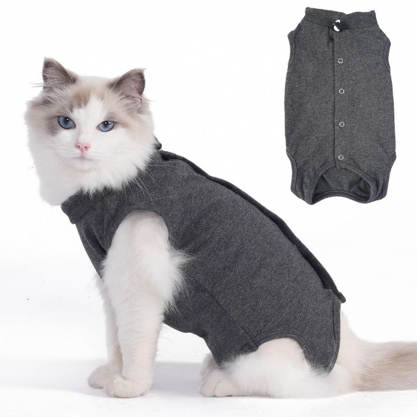 Axcimond Cat Recovery Suit Body Suits for Medical Spay Surgical