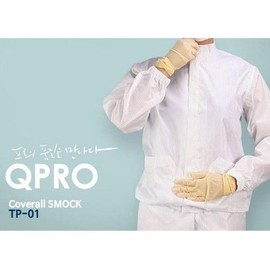 SQ-A09 TP-01 방진복 투피스 C카라형 (미얀마산) SQ-A09 TP-01 Dustproof Two-Piece C-Collar Type (Made in Myanmar)