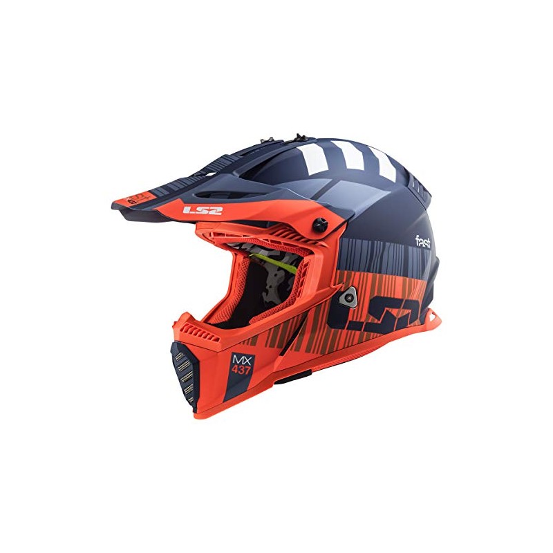 LS2 Helmets Gate Youth Xcode Full Face Helmet (Matte Flou