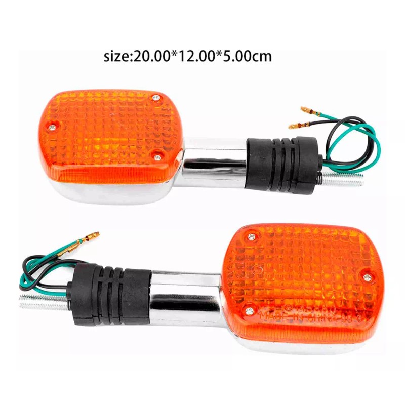 Generic Un Par De Luces Indicadoras De Giro De Motocicleta