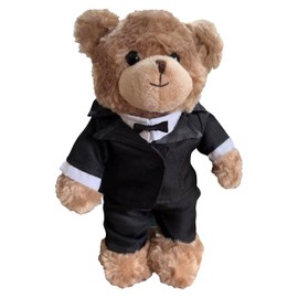 Jolitee Celebration Bear Stuffed Animal Plush Toy (Groom Bear)