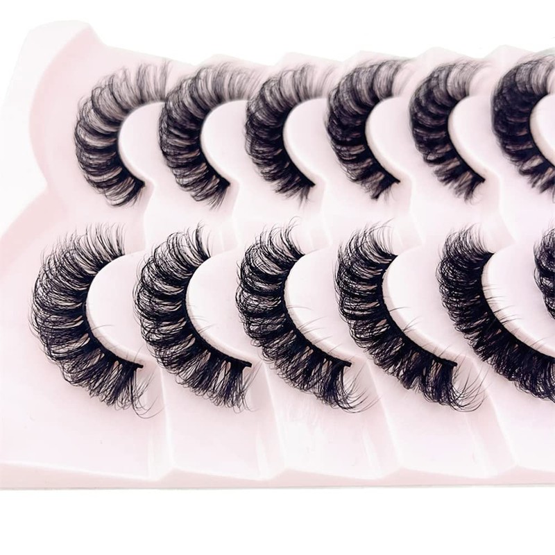 OCHILIMA Wimpern Russian Strip Lashes Natural Look Eye Lashes False