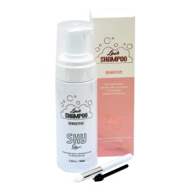 Shampoo Sky Lash Pestañas Cejas Hipoalergénico 150ml Con Brocha
