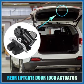 A ABSOPRO Replacement Rear Liftgate Door Lock Actuator for Ford Escape 2018-2019 Tailgate Latch Assembly No.GJ5Z7443150B Black Item Replacement