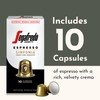 Segafredo Zanetti Espresso Capsules – Aluminum Pods for Nespresso Original