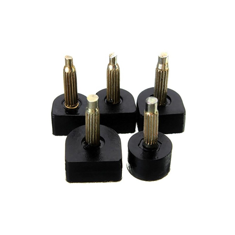 LIPOVOLT® 60PCS 5-Sizes High Heel Shoe Repair Tips Taps Pins