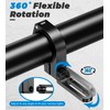 VAZESWIN 2PCS UTV Light Bar Mounts, Sturdy Aluminium Alloy LED