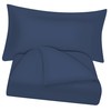 Poligino Bed Linen 2-Piece Brushed Microfibre Duvet Cover 155 x