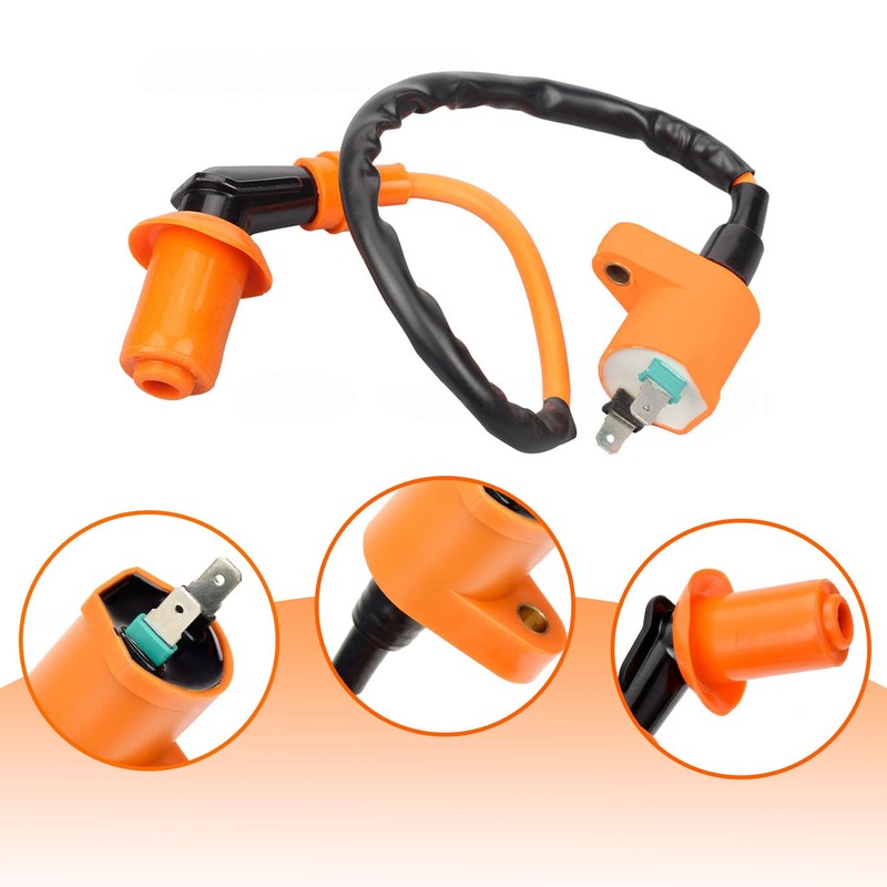 CQSPMOTO High Performance GY6 Racing Ignition Coil A7TC Electrode Spark