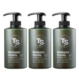 TS 어성초샴푸 500g 3개 두피케어 탈모완화 샴푸 TS Asiasari Shampoo 500g 3pcs Scalp Care Anti-Hair Loss Shampoo