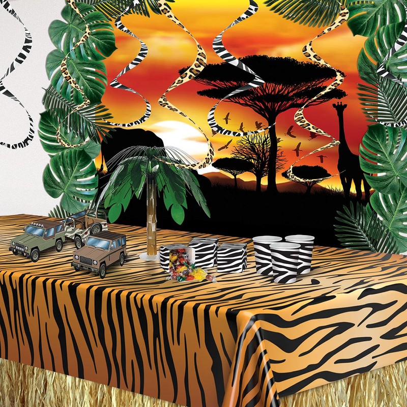 Tiger Print Tablecover