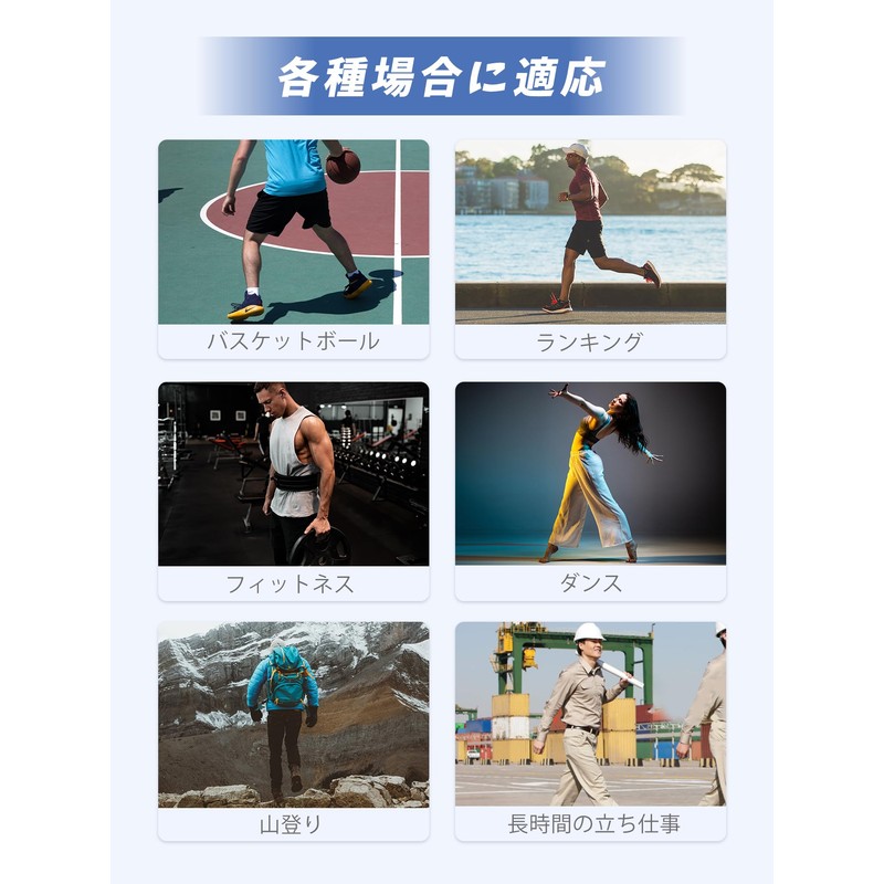 PROIRON Wraparound Ankle Brace Black Orange [1 piece]