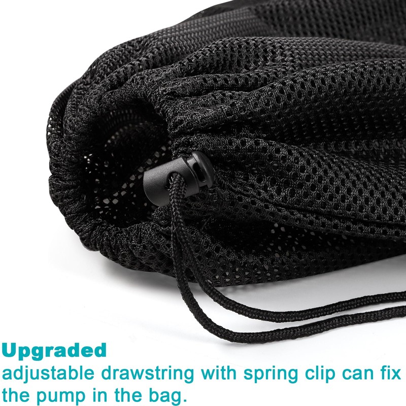 Hecaty Large Pump Barrier, Pond Pump Filter, Black Media Nylon
