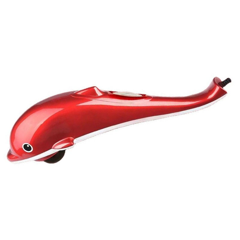 Deep Tissue Percussion Massager Dolphin Shape for Neck Shoulder Relieve