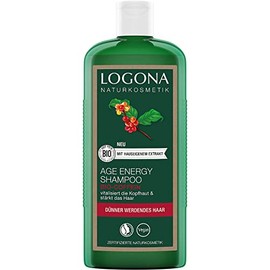 Logona Natural Cosmetics Age Energy Shampoo Organic Caffeine