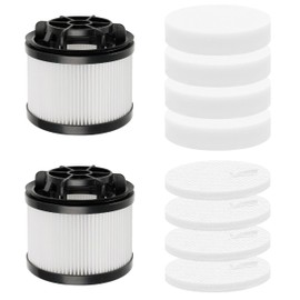 Fette Filter - LVAC-200 Pre-Motor Vacuum Filters Replacements Compatible with Levoit LVAC-200 Cordless Vacuum Model # LSV-V201-WUS - Pack of 6