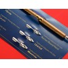 Gullor Wooden Dip Pen Calligraphy Set with Black Ink &