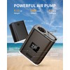Portable Air Pump + Camping Light, Mini Air Pump with