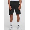 Karl Kani Men's KKMQ22003BLK Signature Shorts BLK XS Black, black