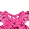 LQSZ Matching Doll and Girls Nightgowns Pink Cat Flutter Short
