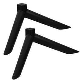 TEHAUX 1 Pair Compatible Tv Base Pedestal Feet Replacement Legs for Tvs Home Theater Systems Easy Installation Optimal Viewing Height Multiuse for Home Office