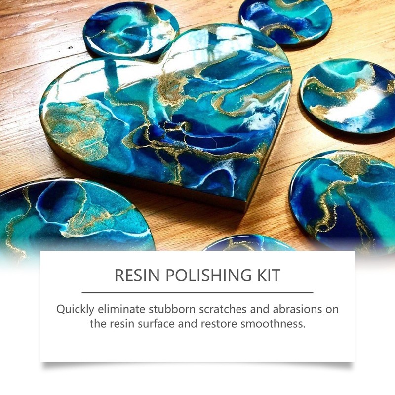 Epoxy Resin Polishing Kit for Crystal,High Efficiency Resin Polishing Compound,Epoxy