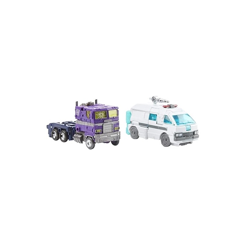 Action Figure 2 Pack Transformers Generations Select Shattered Glass Optimus