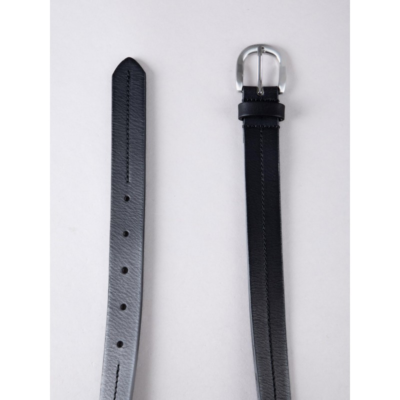 Kendal Leather Belt (Black, X-Large)