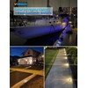 VOLISUN Solar Driveway & Deck Lights 8 Pack Waterproof Dock