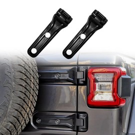 ETL INDUSTRIES - Cubierta de bisagra para puerta trasera de puerta trasera, decoración para Jeep Wrangler JL JLU Sports Freedom Sahara Rubicon 2 puertas/4 puertas