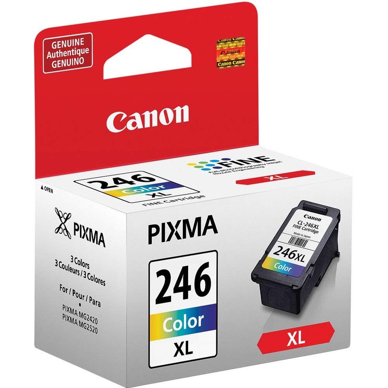 CANON INKCART,CL-246 XL,AST