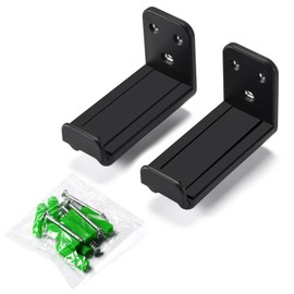 Soundbar Bracket | Floating Wall Shelf - Anti-Drop Soundbar Bracket with Adjustable Depth 3.5-5.4 Inch, for Under TV Home Cafe Hotel Kitchen Bedroom