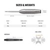 Legend Darts Pro Series V4 90% Steel Darts 25 g