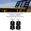 Trailer Tailgate Lift Assist Rollers Kit, 4 Pcs Metal Trailer