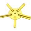 Even Number Universal Brass Clock Key for Winding Clocks 5