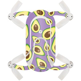 MightySkins Skin Compatible with ZEROTECH Dobby Pocket Drone – Purple Avocados | Protective, Durable, and Unique Vinyl Decal wrap Cover | Easy to Apply, Remove, and Change Styles | Made in The USA