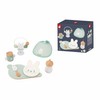 Janod - Set Pranzo e Bavaglino Zen - 7 Accessori